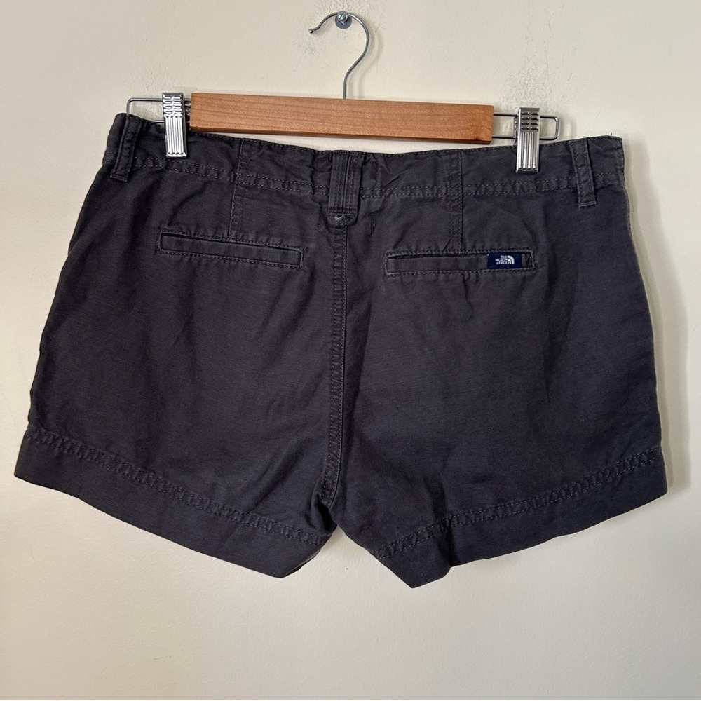 The North Face Cotton Linen Blend Shorts Size 6 - Picture 2 of 5